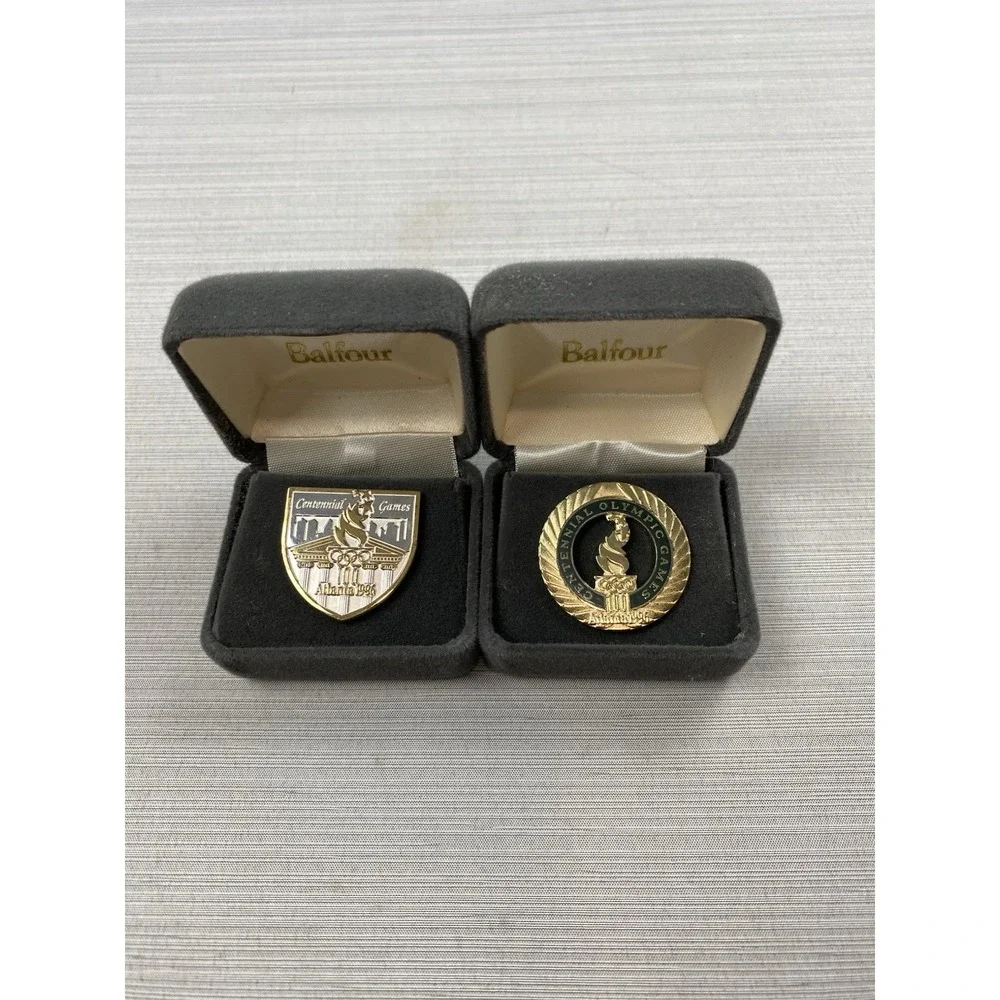 1996 Atlanta Olympics Balfour Sterling Classic Pin Limited Edition Numbered